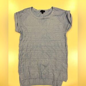 The Limited Women’s Blue‎ Short Sleeved Knit Top Size S